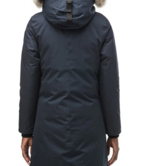 Nobis parka Meredith, Navy, Size L - Picture 3 of 8